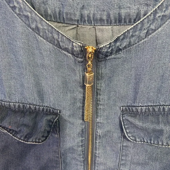 Jones New York denim top size 2x - Picture 4 of 7